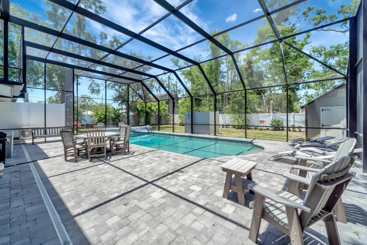 pool view
